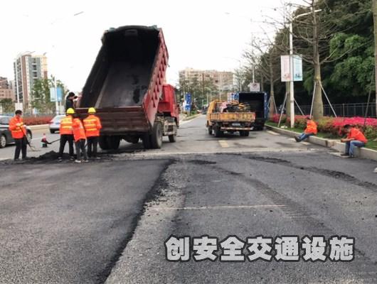 公明松白路沥青工程